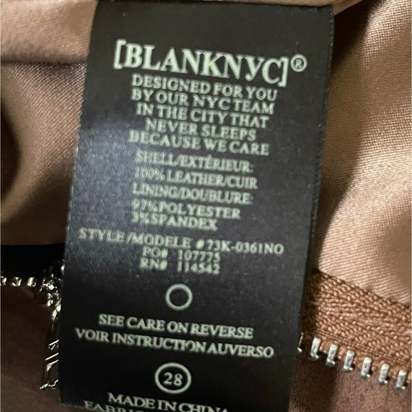 BlankNYC Brown Suede Coffee Bean Women's Size 28 73k-0361no Skirt NWT - Picture 8 of 10